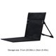 thumbnail image 2 of Silla Plegable Portátil Respaldo Ligero Asiento Cojín Cómodo negro, 2 of 5