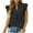 Black, variant on Short Sleeve Shirts for Women Cap Sleeves Tshirt Fitted Ruffled Pleated Tshirts V-Neck Cotton Ladies 1/4 Sleeve Casual T-Shirt Business Blouse up to 60% Off Watermelon Red S