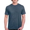 thumbnail image 1 of Heavy Cotton T-Shirt, 3XL, Heather Navy, 1 of 2
