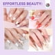 thumbnail image 5 of Set de pinceles de uñas SAVILAND Kolinsky, tamaños 6, 10, 14 para acrílico, 5 of 7