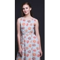 thumbnail image 4 of Bimba Floral Women Round Neck Printed Evening PartyÂ&nbsp;DressÂ&nbsp;Sleeveless Gown-XX-Large, 4 of 5