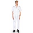 thumbnail image 3 of Natural Workwear Adult Big & Tall Short Sleeve Coverall White 3X-LargeTall - Runs 1 Size Small, 3 of 3