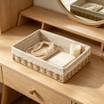 thumbnail image 5 of Dvumao Vines Woven Storage Basket, Polyester Clothing Storage Basket, Multi-Purpose Storage Tray, 5 of 7