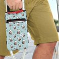 thumbnail image 3 of COEQINE Panda Crutch Pouch Apple Storage Organizer for Underarm Crutches Lightweight Underarm Crutches Attachment Hanging Pouch Universal Crutch Accessory Bag for Kids Girls, 3 of 7