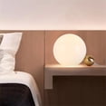 thumbnail image 4 of Lámpara de mesa decorativa de noche con forma de orbe y LED, lámpara de mesa pequeña, lámparas decorativas de ambiente, 4 of 6