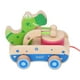 thumbnail image 4 of Cocodrilo Beating Drum Baby Pull Toys, Grandes Esquinas Redondeadas Safe Burr Free Wood Baby Pull Toys Para El Hogar ANGGREK Otros, 4 of 8