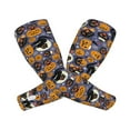 thumbnail image 2 of Sun Protection Arm Sleeves For Men Women, Spooky Cats Halloween Pumpkins Sleeves To Cover Arms With Thumb Hole Cooling Sleeve, 2 of 2