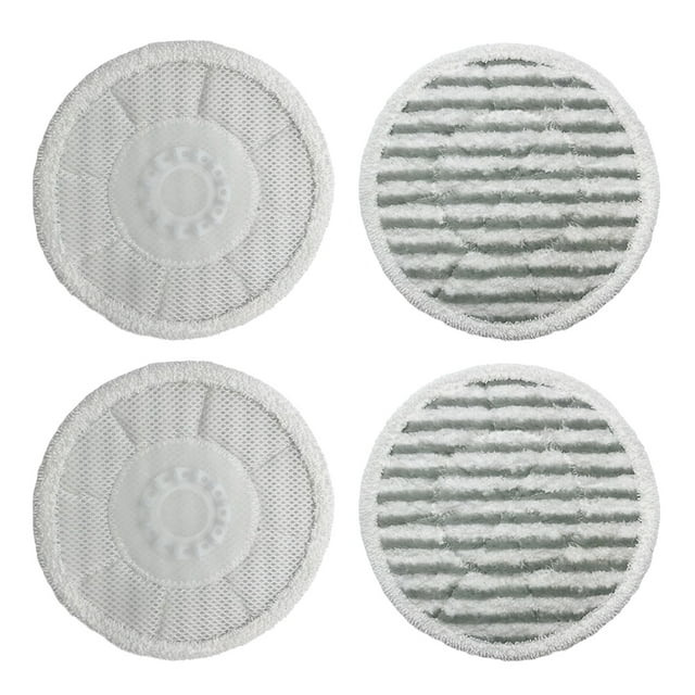 VACUSHOP 4-Pack S7000 Pads Replacement Steam Mop Pads Compatible with Shark S7020 S7001 S7001TGT S7000 Series Mop Pads, Steam & Scrub All-in-One Hard Floor Steam Mop