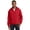 Red, variant on Sport-Tek ® Hooded Raglan Jacket. JST73