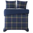 thumbnail image 5 of Truly Soft Bronson Plaid Comforter Set Multiple Polyester 3-Piece Full/Queen Comforter Set, plaid themed, for Men and Women, OEKO-TEX Certified Confidence, 5 of 9