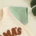 thumbnail image 6 of Bagilaanoe 2pcs Toddler Baby Boy Shorts Set Short Sleeve Letter Embroidery T Shirt Tops + Shorts 6M 12M 18M 24M 3T Kids Casual Summer Clothes, 6 of 8