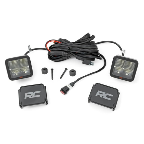 Rough Country 2" Spectrum Series LED Hood Cowl Kit for 18-25 Jeep JL/JT - 80062