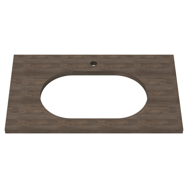 American Standard Studio S 33 in. Above Counter Sink Top with Single