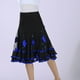 thumbnail image 5 of de Baile de Salón Traje de Baile para Mujeres , azul real Macarena falda de baile, 5 of 7