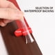 thumbnail image 5 of Cinta de sellado de puerta de alta densidad | Burletes autoadhesivos para marcos de puertas | Tira aislante de gel de sílice | Rollo de 39 pulgadas | Blanco, gris, marrón | Detener de tiro flexible, 5 of 7