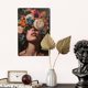 thumbnail image 5 of Letreros metálicos de mujer morena, decoración de pared de hojalata de 30 x 20 cm, 5 of 7