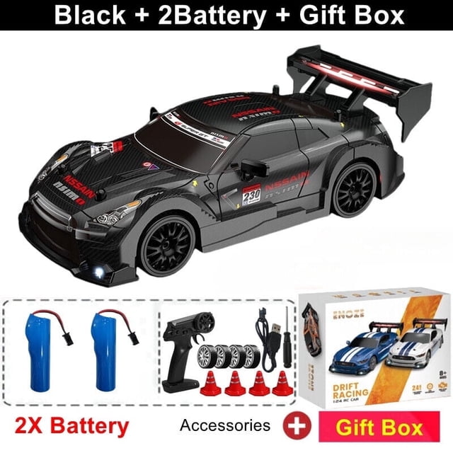 1:24 RC Car Remote Control Drift Car 30KM/H High Speed 4WD Radio RC Racing Cars For Kids Christmas Toys