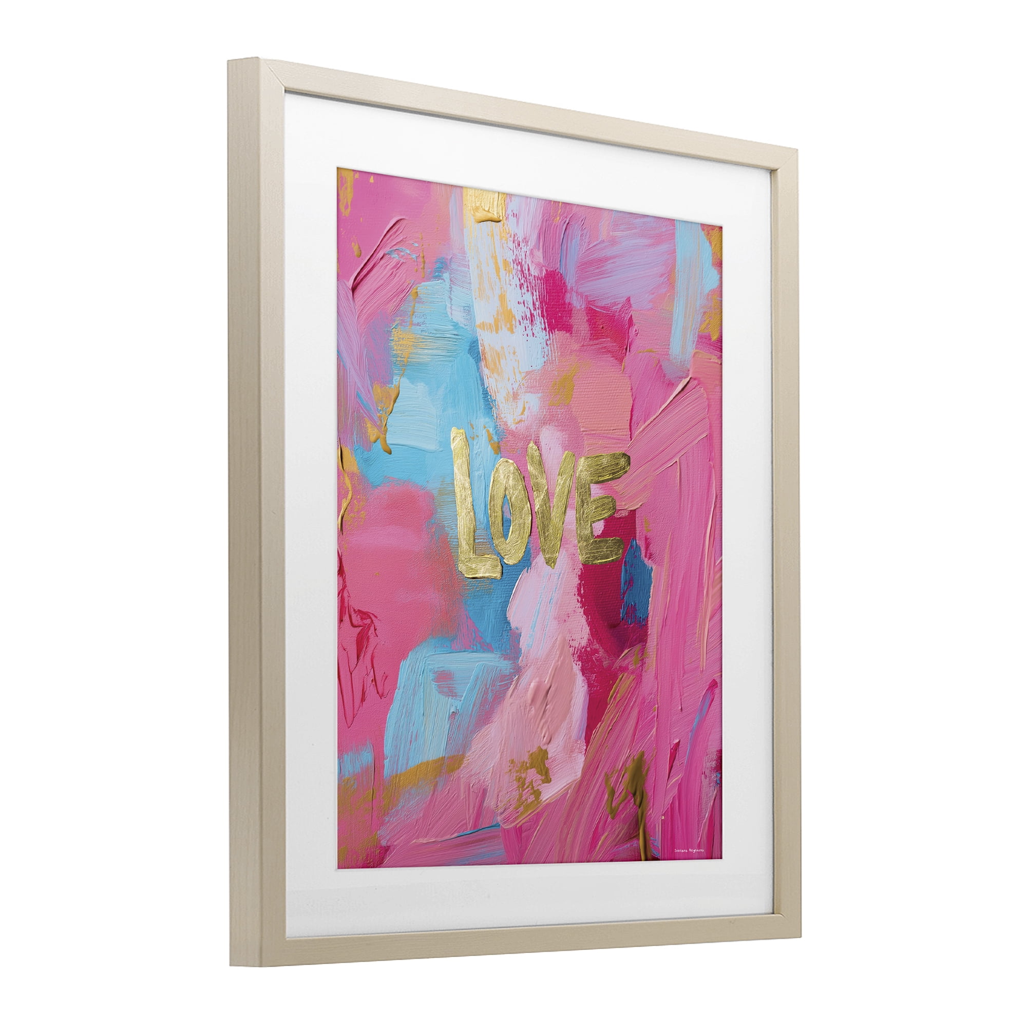 Stupell Industries Glam Love In Motion Birch Framed Print Under Glass, design by Svetlana Aleynikova