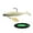 White, variant on Pebbuoy Fishing Lure Soft Baits with Sequins Simulation T-Tail Sequined Swimbait 9.5cm/20g Bionic Bait Reusable Freshwater & Saltwater Bass Fishing Lures Artificial Bait Fishing Tackle