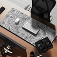 thumbnail image 2 of Long Mouse Pads for Desk,Halloween Spider Web and Spiders Desk Mats on Top Of Desks, Desk Mouse Pad Extra Large with 3mm Non-Slip Base and Stitched Edge for Gaming,Office,Work,Home 35.4x15.7in, 2 of 5