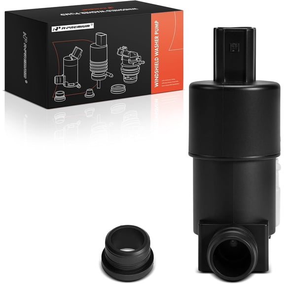 A-Premium Front or Rear Windshield Washer Pump Compatible with Ford Focus 2012 2013 2014 2015