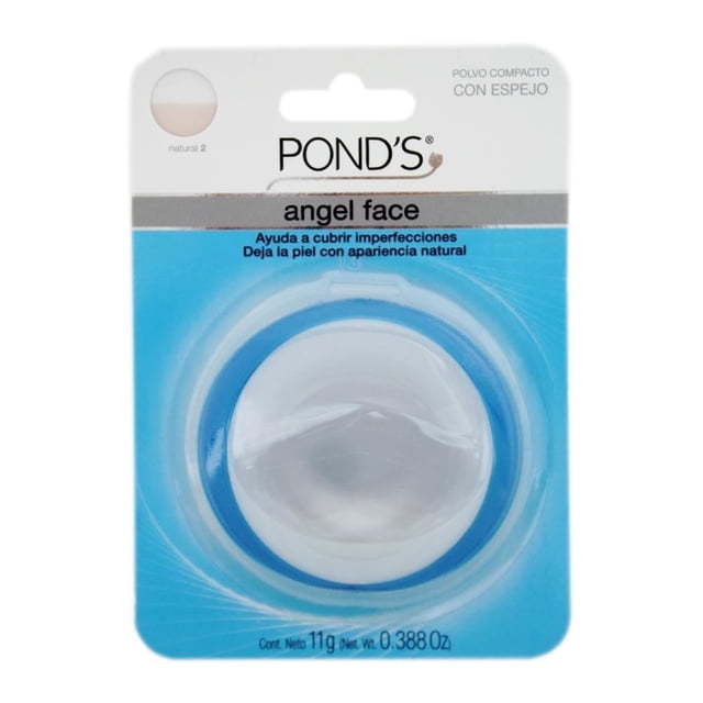 Polvo compacto Pond's Angel face 2 natural 12 g