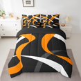 thumbnail image 2 of Erosebridal Geometric Stripe Bedding Queen Size,Abstract Artwork Comforter Sets with Sheets,Geometry Lines Decor,Reversible,Lightweight,7 Pieces, 2 of 5