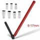 thumbnail image 2 of Juego de Adaptadores de Llave de Grifo de Acero Al Carbono para Válvulas de Grifo de Lavabo de Cocina y Baño, Herramienta de Instalación y Desmontaje de 8-17 mm., 2 of 6