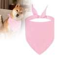 thumbnail image 1 of Versatile Absorbent Towel Scarf and Bib for Cats and Dogs Adjustable Triangular Pet Neckwear, 1 of 5