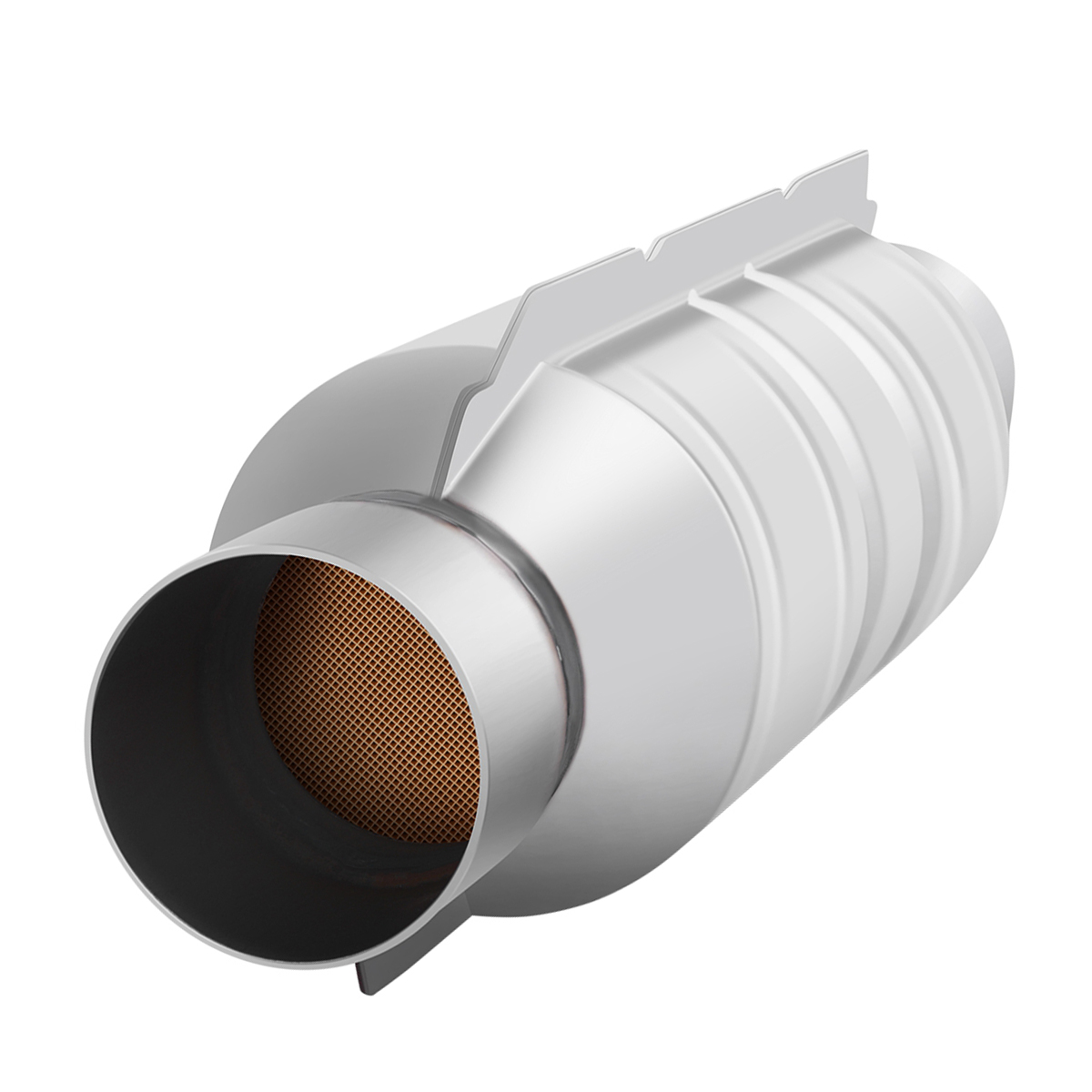 KEEPDSGN 2” In/Out Catalytic Converter For Ford Ranger 2.3L – Weld-On, Ceramic Substrate, EPA Compliant