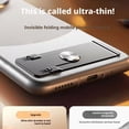thumbnail image 3 of Alloy Mini Folding Back Sticker Holder for Phones and Tablets, Portable and Foldable, 3 of 8