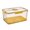 Yellow, variant on Multipurpose Seal Cases Kitchen Organizers Boxes with Seal Lid for Easy Viewing