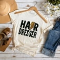 thumbnail image 6 of Hairdresser Leopard Lightning T-Shirt, Retro Stylist Tee, 6 of 6