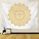 thumbnail image 1 of Tapiz indio con patrón de Mandala grande, decoración colgante de pared, toalla de playa Bohemia, manta fina de poliéster, chal de Yoga, esterilla de viaje, 1 of 4