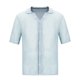 thumbnail image 3 of pstuiky camiseta de hombre, Suéter tejido de cuello alto y manga larga para hombre, nuevo diseño, color liso, con flores retorcidas, que mantiene el calor y cubre la cabeza. camisetas de hombre l, 3 of 5