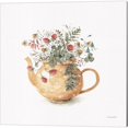 thumbnail image 3 of Great Art Now Garden Tea by Lisa Audit 4 Piece Canvas Art Set Each 14"W x 14"H, 3 of 5