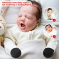 thumbnail image 4 of 6 pairs Newborn cotton baby Gloves Scratch free Gloves Neutral style Newborn gloves for boys and girls 0-6 months old, 4 of 5