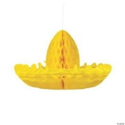 Fiesta Sombrero Centerpieces - Party Decor - 6 Pieces
