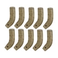 thumbnail image 4 of 10 Piezas Carp Fishing Hook Kickers Terminal Tackle Rubber Anti Sleeve Line Aligner Sleeves Función de Alineación de Anzuelo Adecuado para Pesca en Rí punto S, 4 of 8
