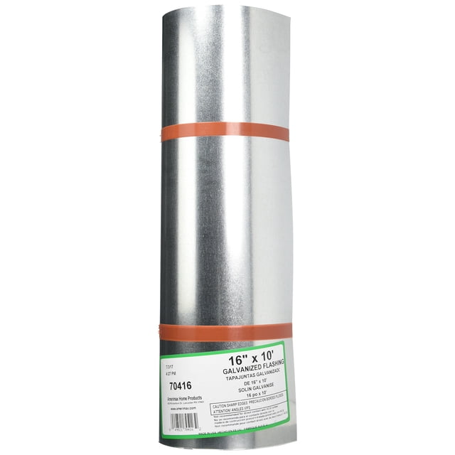 Tapajuntas Amerimax Home Products 70416 galvanizadas, 16 x 3 m