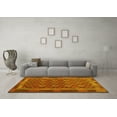 thumbnail image 3 of Ahgly Company Machine Washable Indoor Rectangle Oriental Yellow Traditional Area Rugs, 5' x 7', 3 of 4
