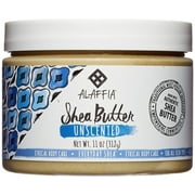 Alaffia EveryDay Shea Pure Fair Trade Shea Butter, Unscented 11 oz - (Pack of 6)