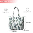 thumbnail image 4 of Blue Boho Tribal Feathers Pattern Travel Tote Bags for Women Carry On,Large Weekender Bags for Women Travel,Multi Functional Duffle Bag for Work,Shopping,Sports, 4 of 5