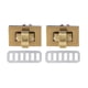 thumbnail image 1 of 2 cierres giratorios de metal para monederos, bolsos, carteras, etc., 1 of 6