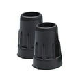 thumbnail image 4 of Carex Black Quad Cane Tips Synthetic Rubber/Stainless Steel, 4 of 4