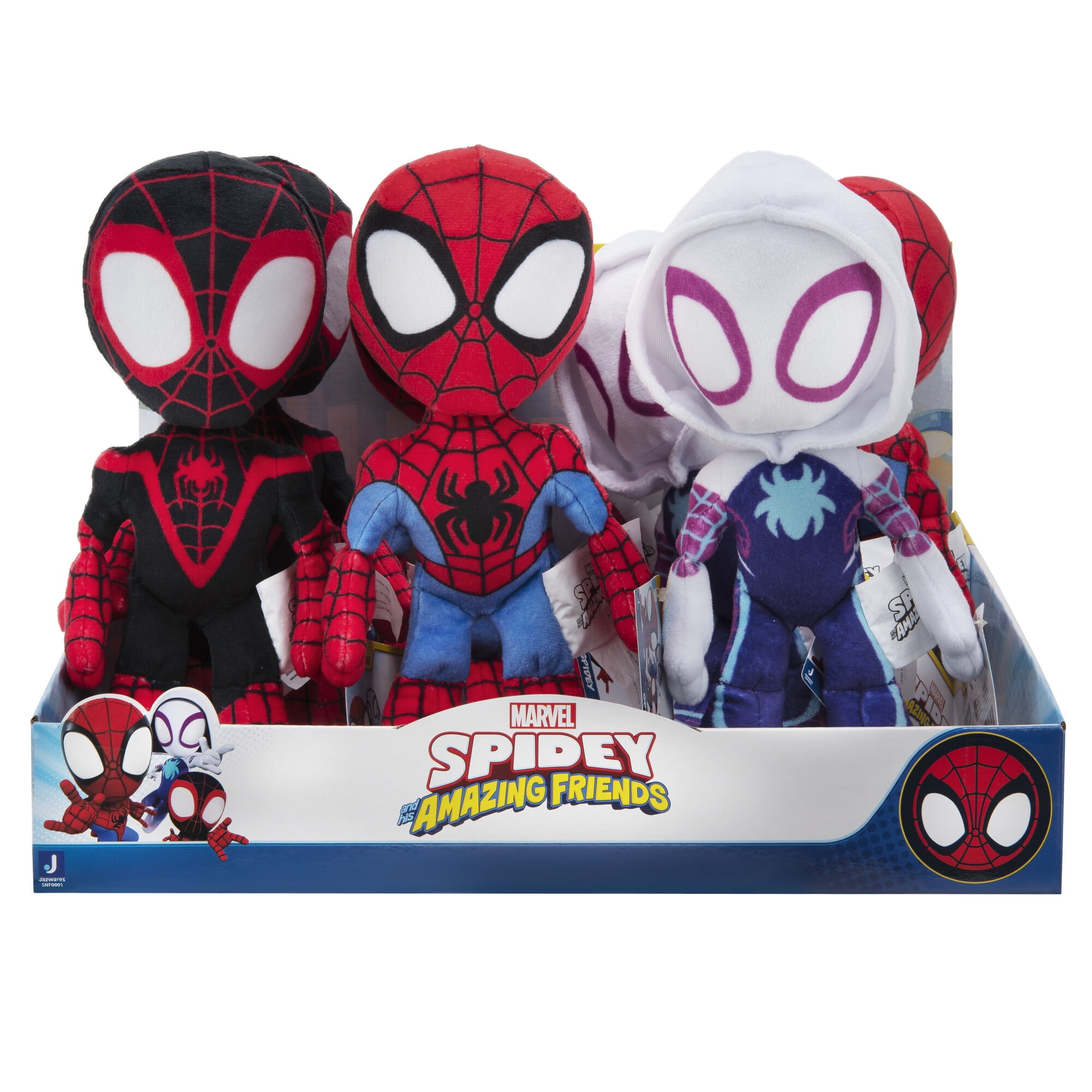 Spidey and His Amazing Friends 8" Spidey Plush Asrt