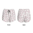 thumbnail image 6 of Sigee Cute Rabbit for Women's Athletic Shorts High Waisted Running Shorts Pocket Sporty Short Gym Elastic Workout ShortsXX-Large, 6 of 9