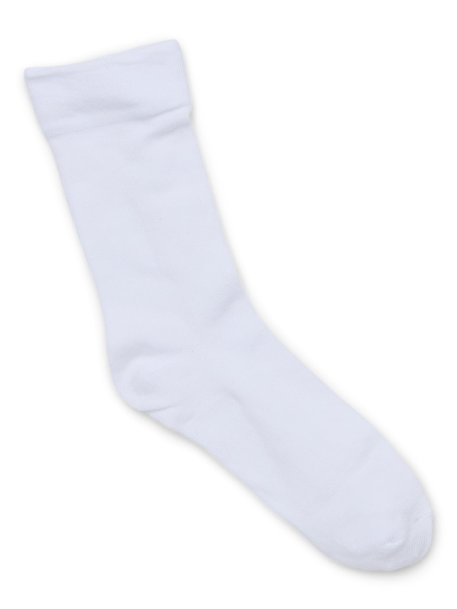 Joyspun Women's Essentials Crew Dress Socks, 6-Pack, Fits Shoe Sizes 4-10