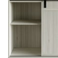 thumbnail image 5 of Castle Place Minimalist Sideboard Buffet Cabinet, Light Grey, 5 of 8