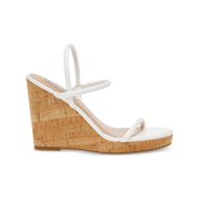 Steve Madden Womens Udell Leather Slip On Wedge Sandals